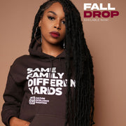 SFDY | Same Family, Different Yards! | Stack Brown Hoodie