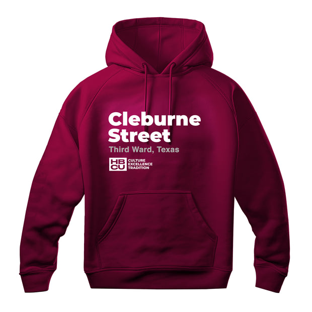 ( Pre-Order ) Maroon & Gray "TxSU HBCU Streets" Hoodie